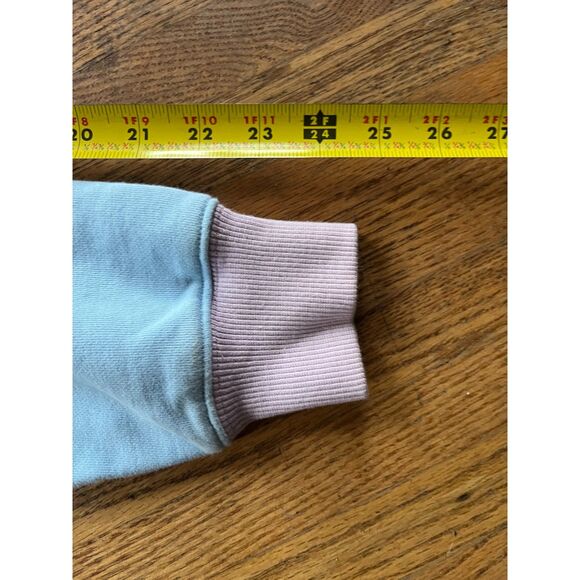 Teddy Fresh Multicolor 100% Cotton Pullover Sweatshirt Hoodie Mens Size XS - Picture 9 of 9